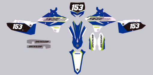 Kit adhesivos Yamaha YZ125/250 2015-2021 P3