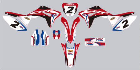 Kit adhesivos Honda CRF450 - 2017 D3
