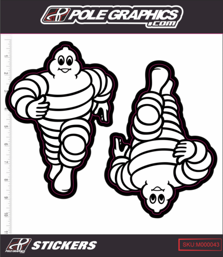 STICKER MUÑECO MICHELIN
