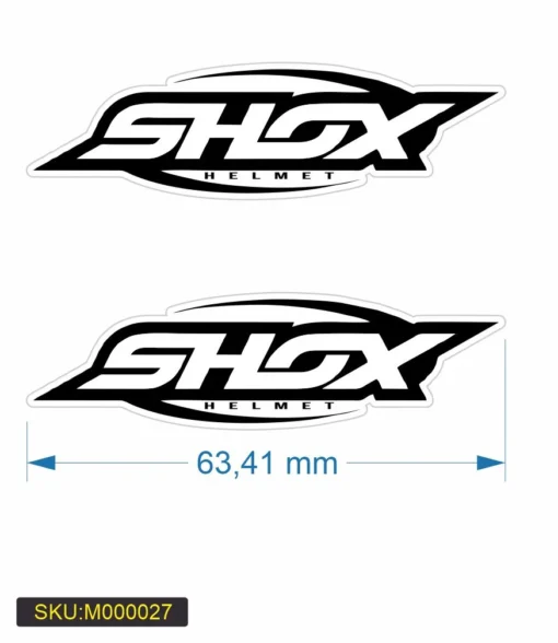 STICKER SHOX HELMET