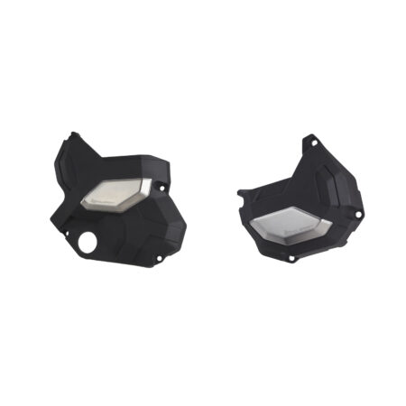 KIT PROTECTOR TAPA EMBRAGUE + ENCENDIDO Z650/ninj650 (17-21) Negro