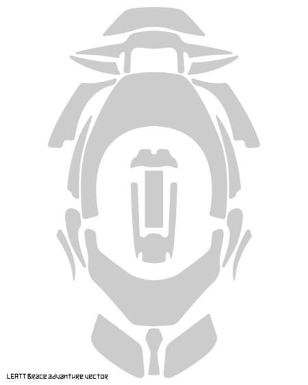 LEATT Brace Advanture vector