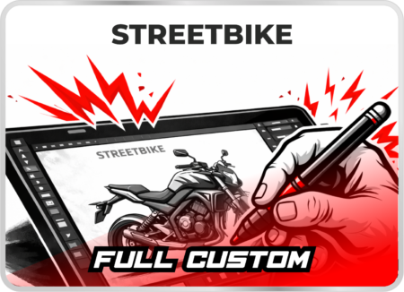 kit personalizado moto calle