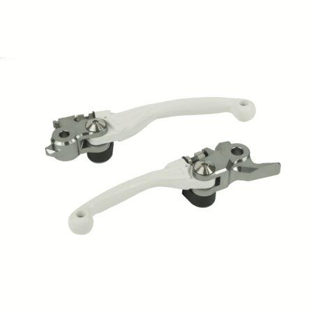 MANETAS PIVOTANTES IRROMPIBLES HONDA CRF250R/450R (07-20) CRF250RX (19-20) CRF450RX (18-20) Blanco