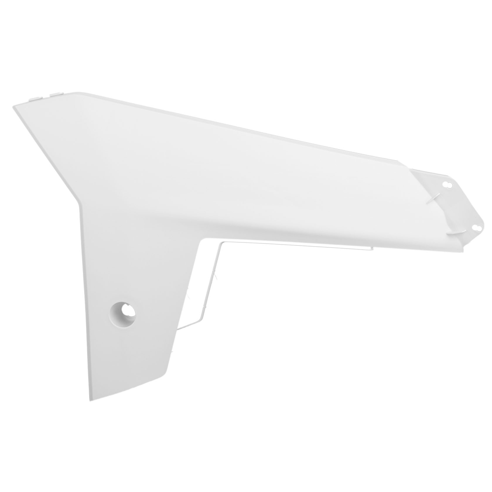 TAPA INFERIOR RADIADOR GAS GAS (12-17) Blanco