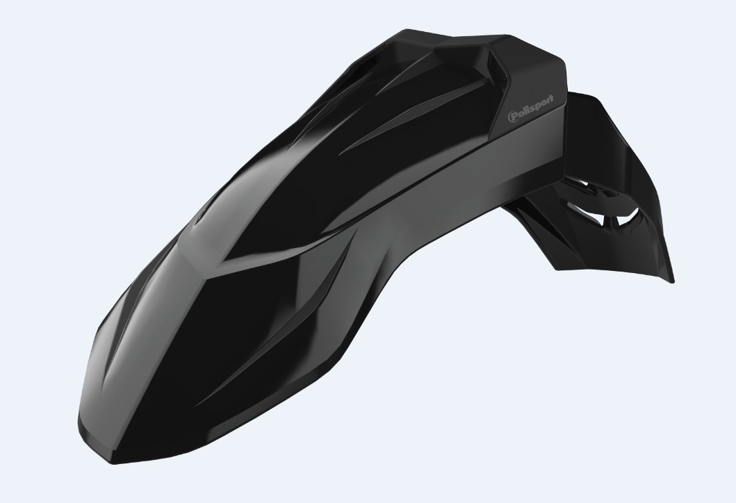 GUARDABARRO SM FENDER UFX Negro