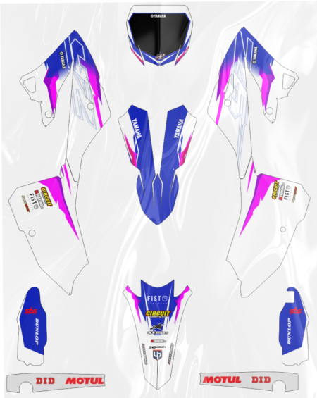 Adhesivos Yamaha YZ125/250 2022_23_24