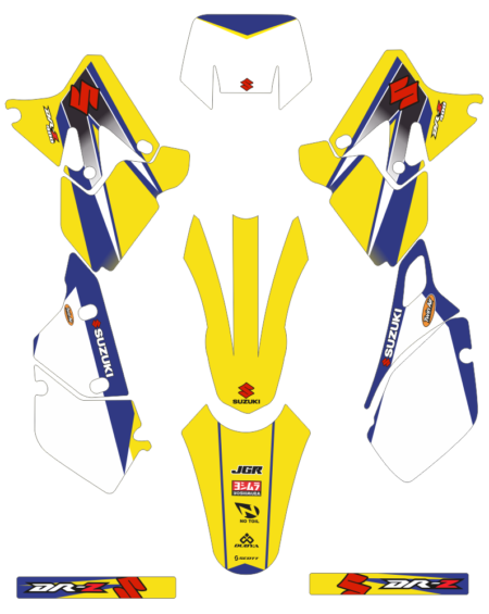 Kit adhesivos Suzuki DRZ 400 2000_23
