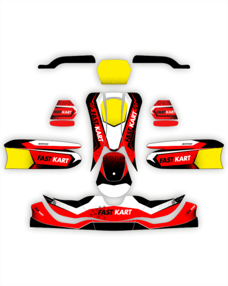 Adhesivos Kart FAST KART KG 507 KG 508 FAIRING CRG_SODI 2022-2024